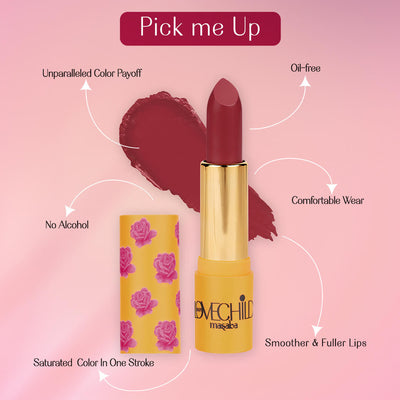 Rani Core Luxe Matte Lipstick  Poppy Pink