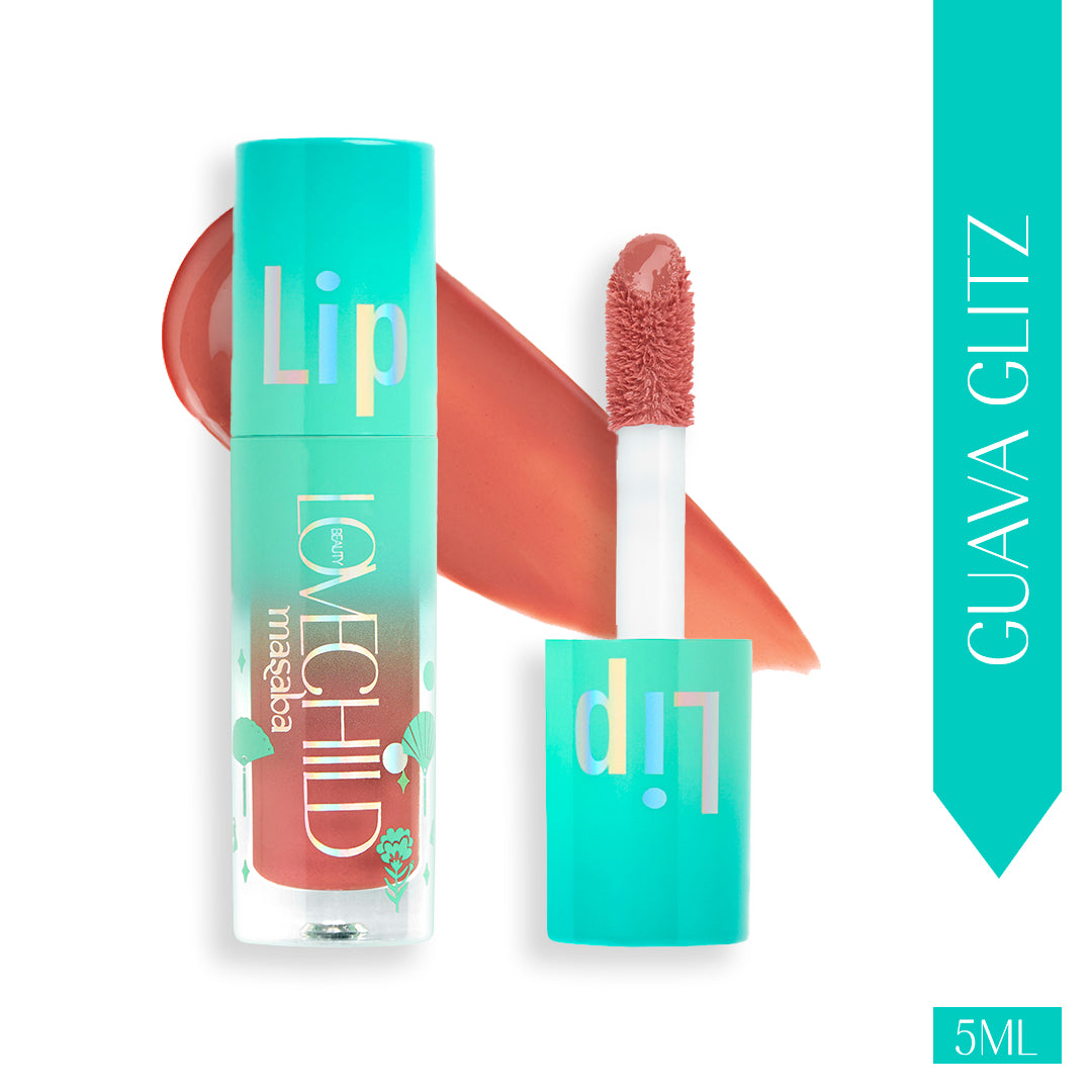Lip Gelato Tinted Lip Oil - Guava Glitz - (Nude)