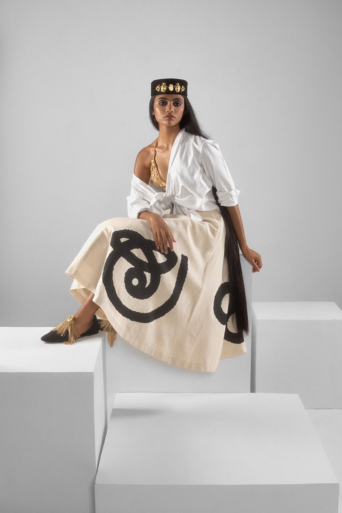 The Tamil Swing Skirt – House Of Masaba1