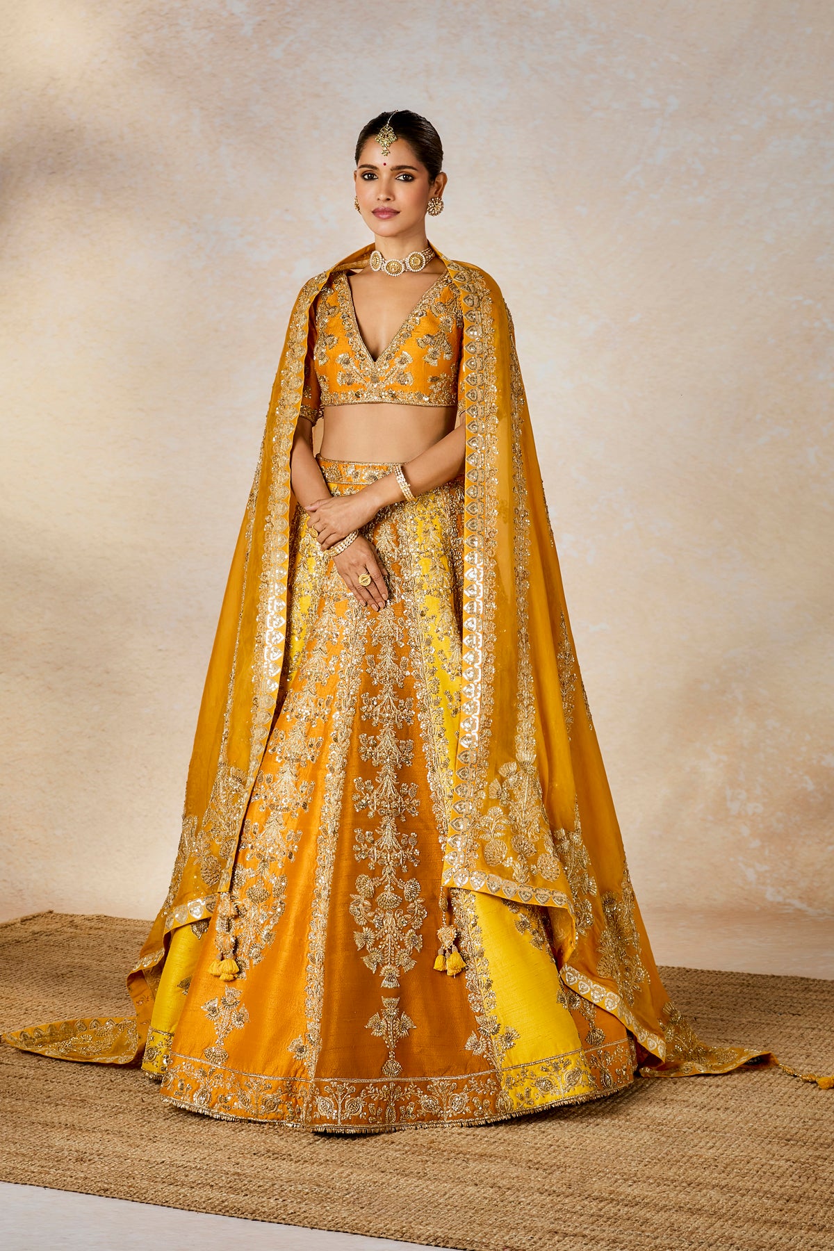 The Ghevar Lehenga
