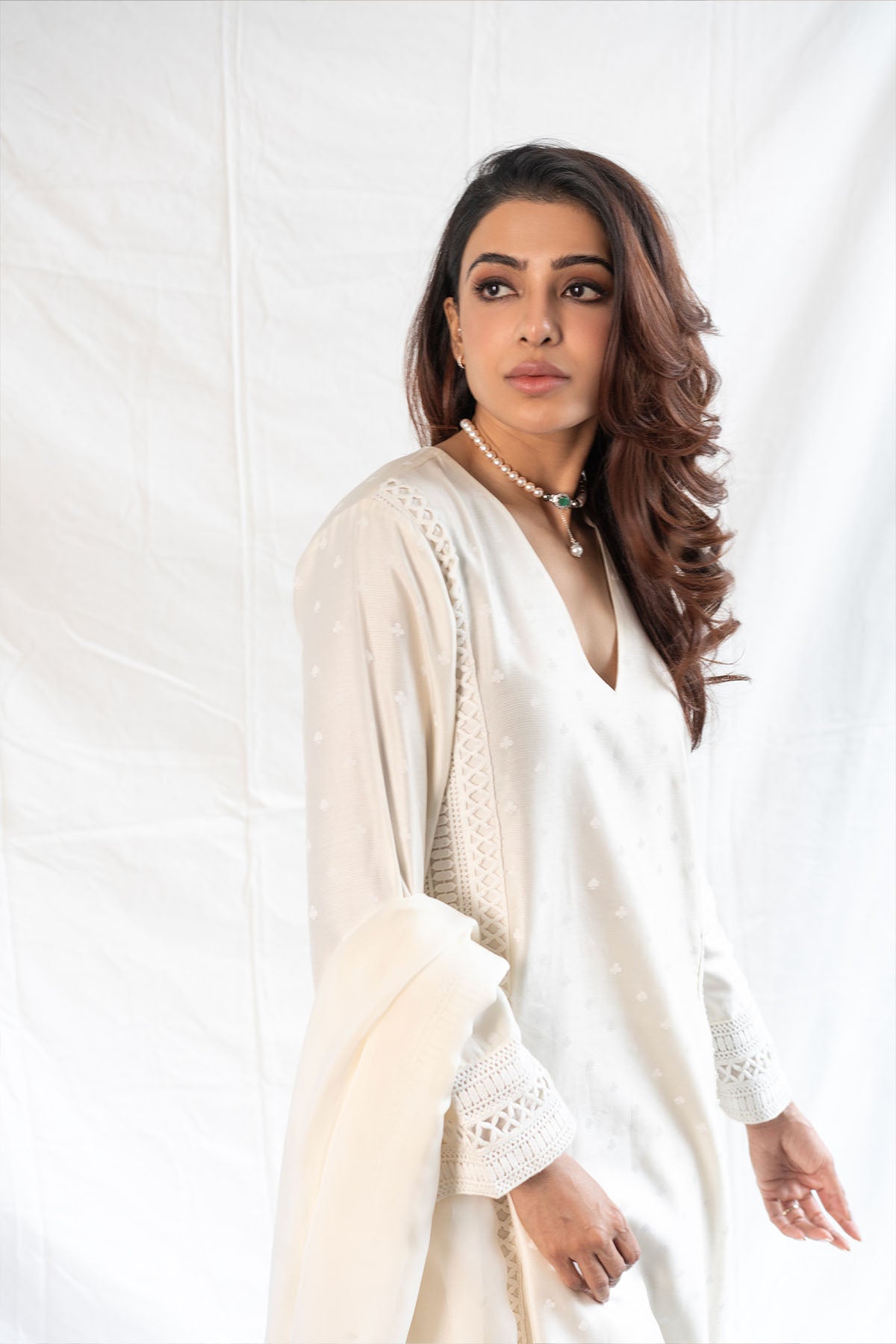 Ivory All Fours Kurta Set