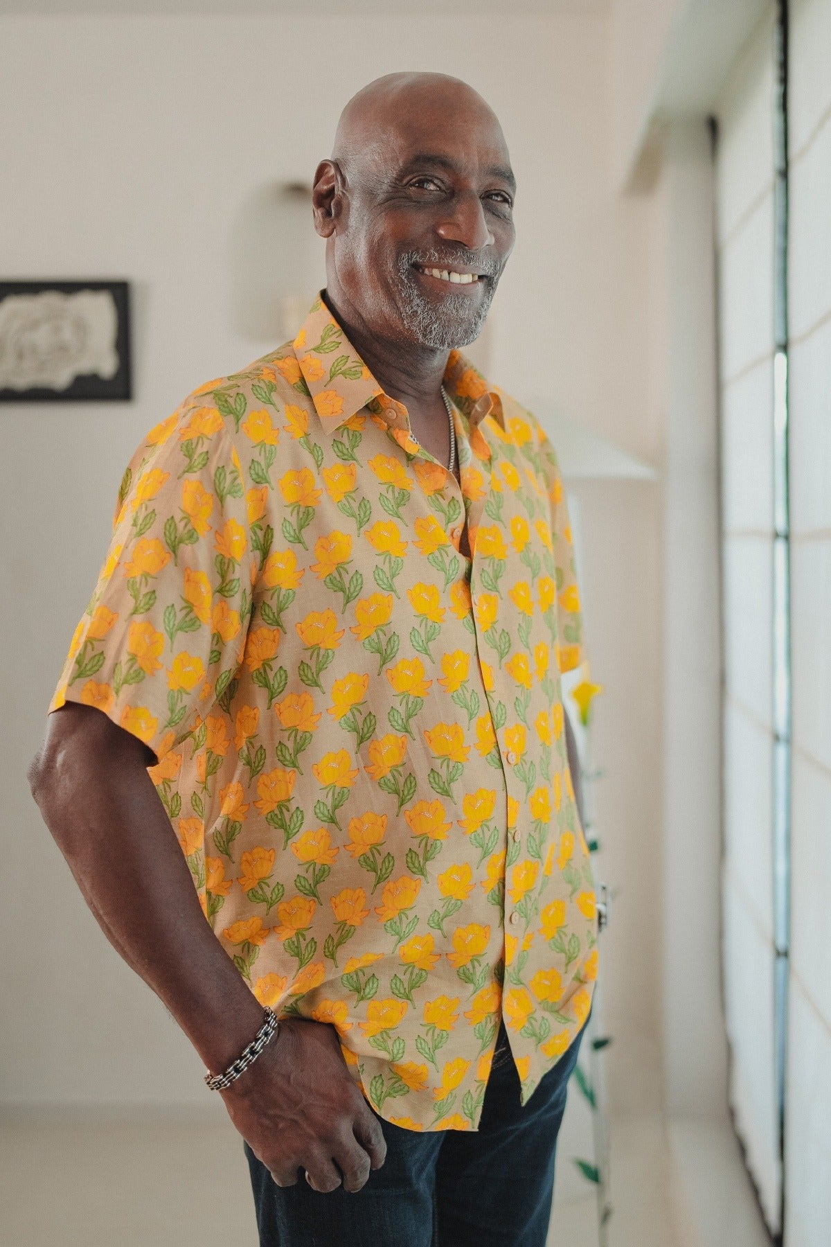 Beige Bloomingdale Shirt