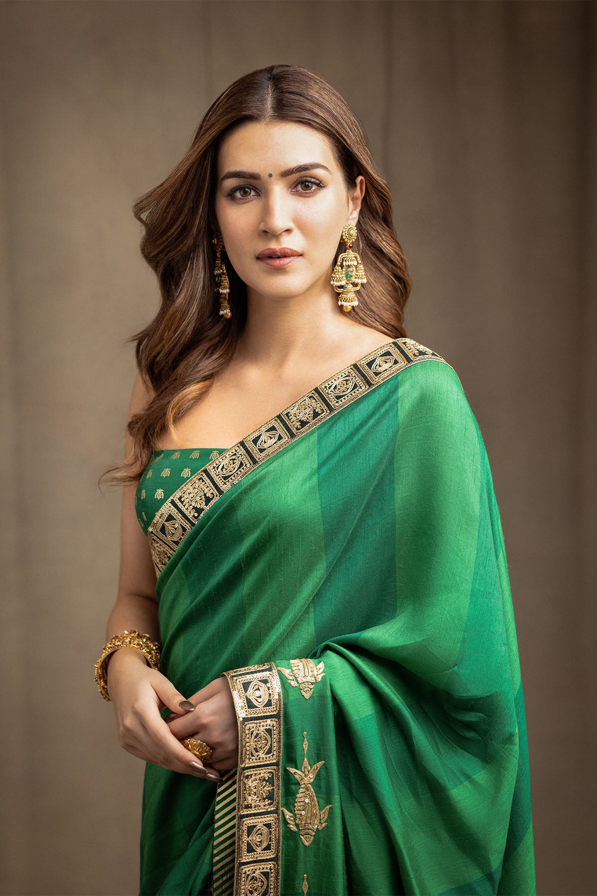 Green Mystic Saree