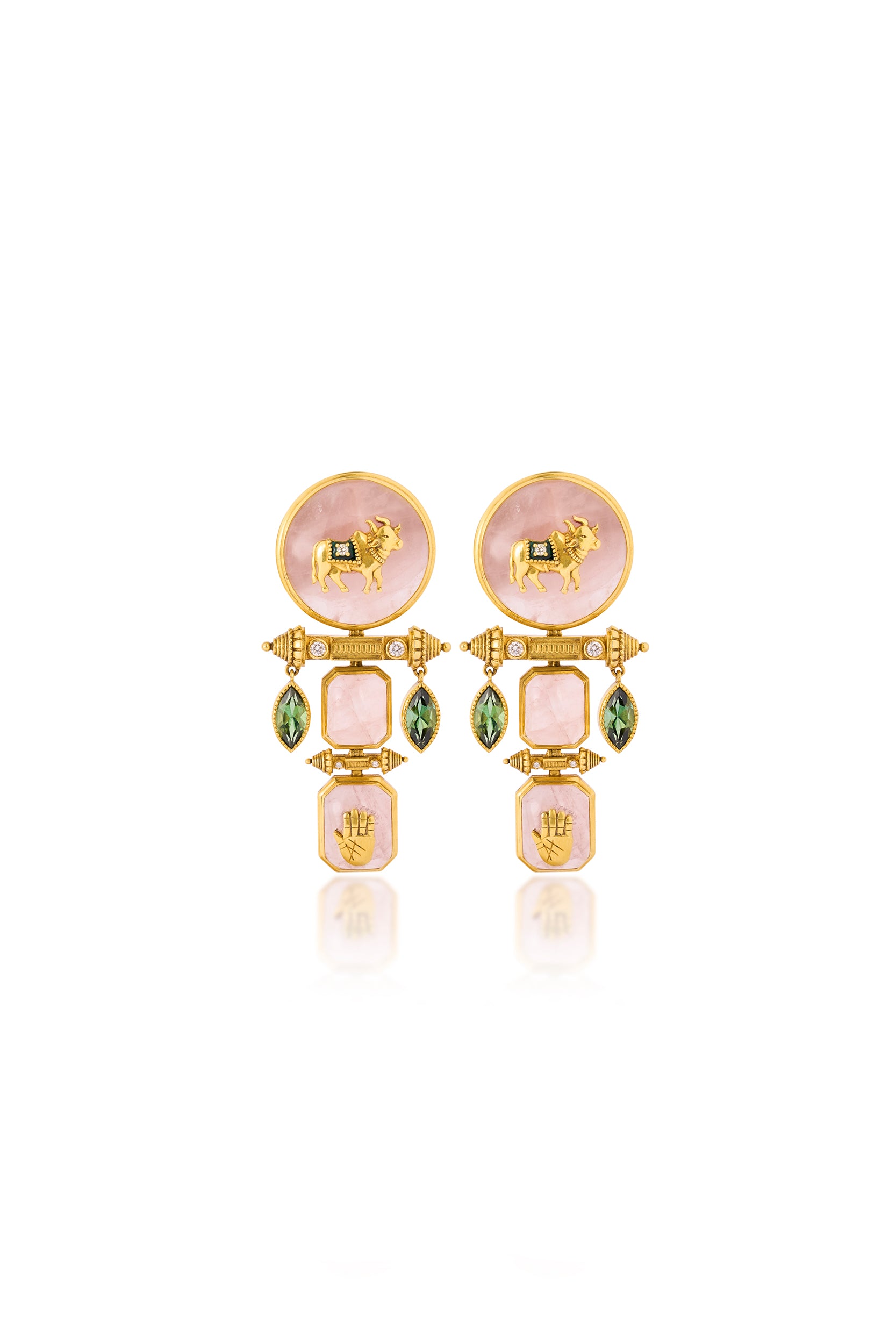Gulaab Barfi Earrings