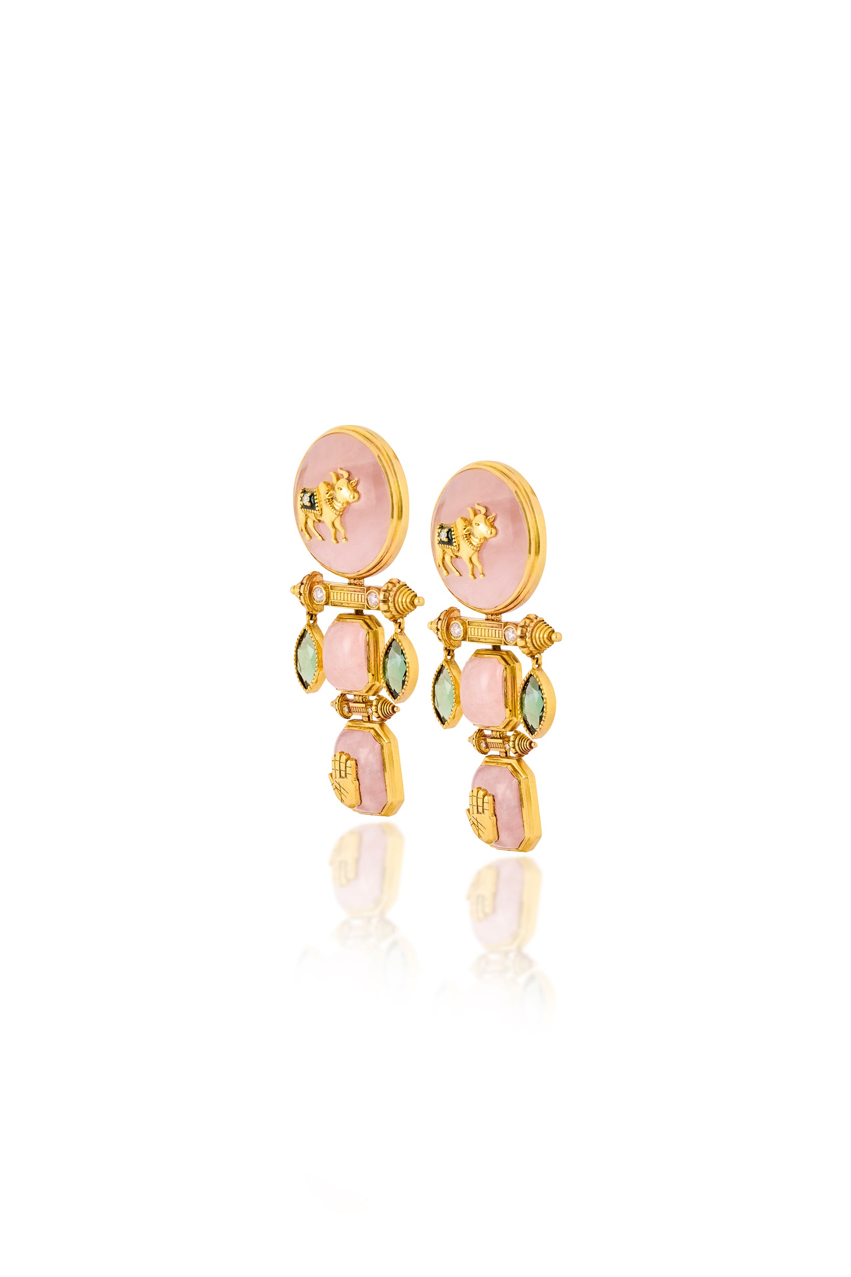 Gulaab Barfi Earrings