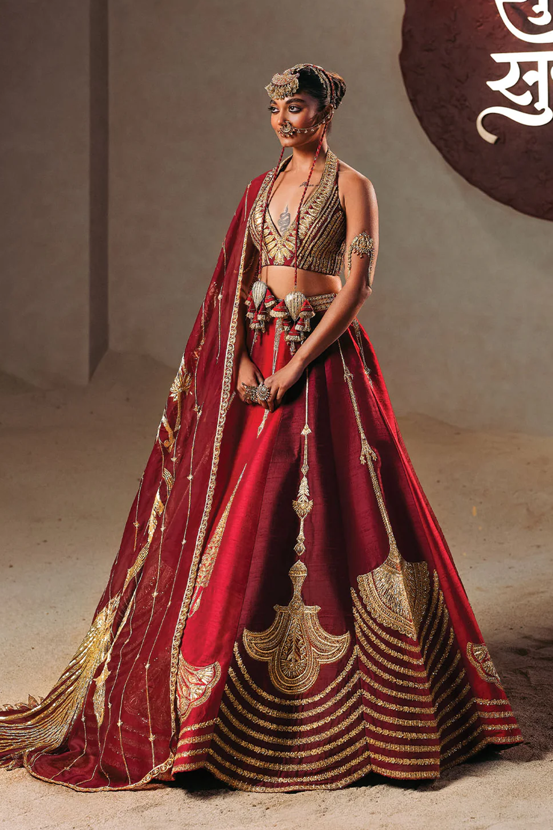 The 'Milan Ki Aas' Lehenga