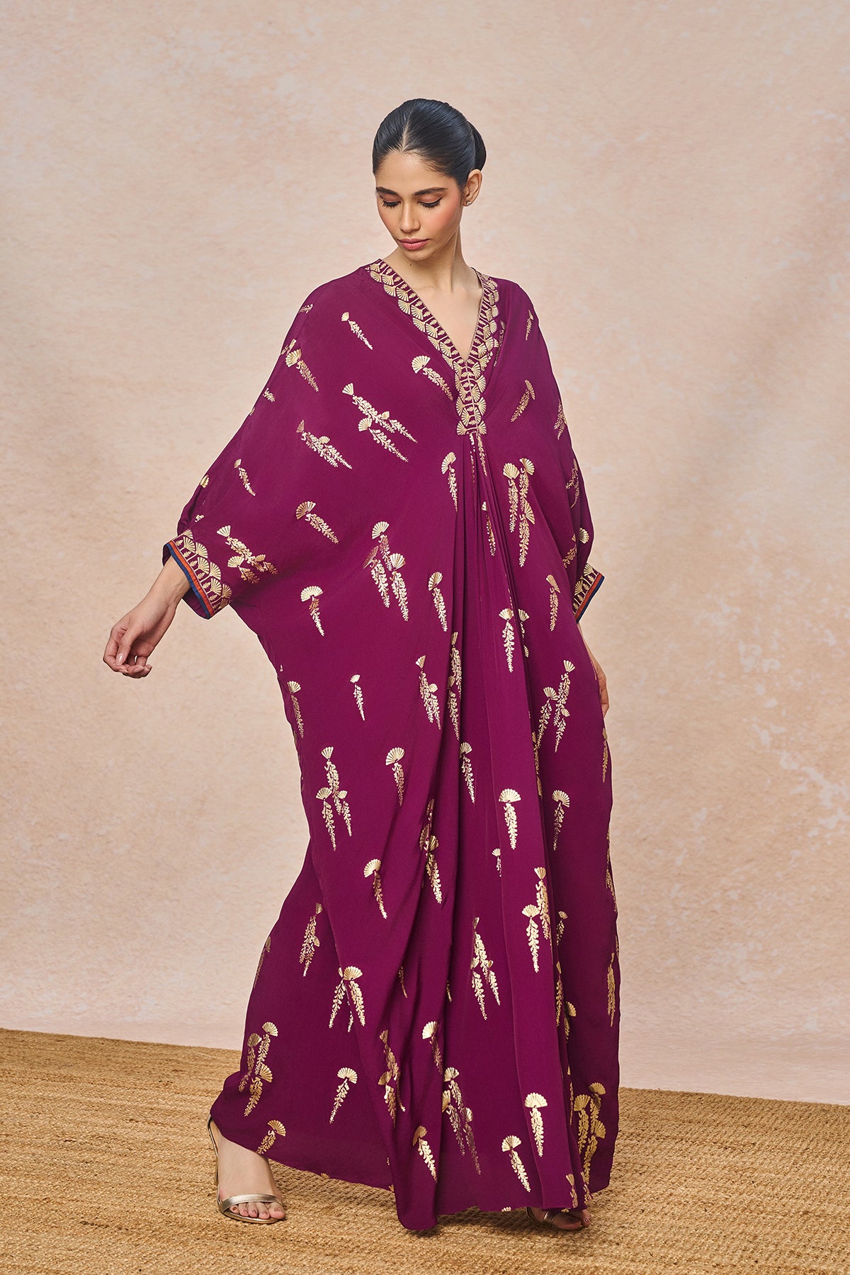 Berry Cherry Vine Kaftan