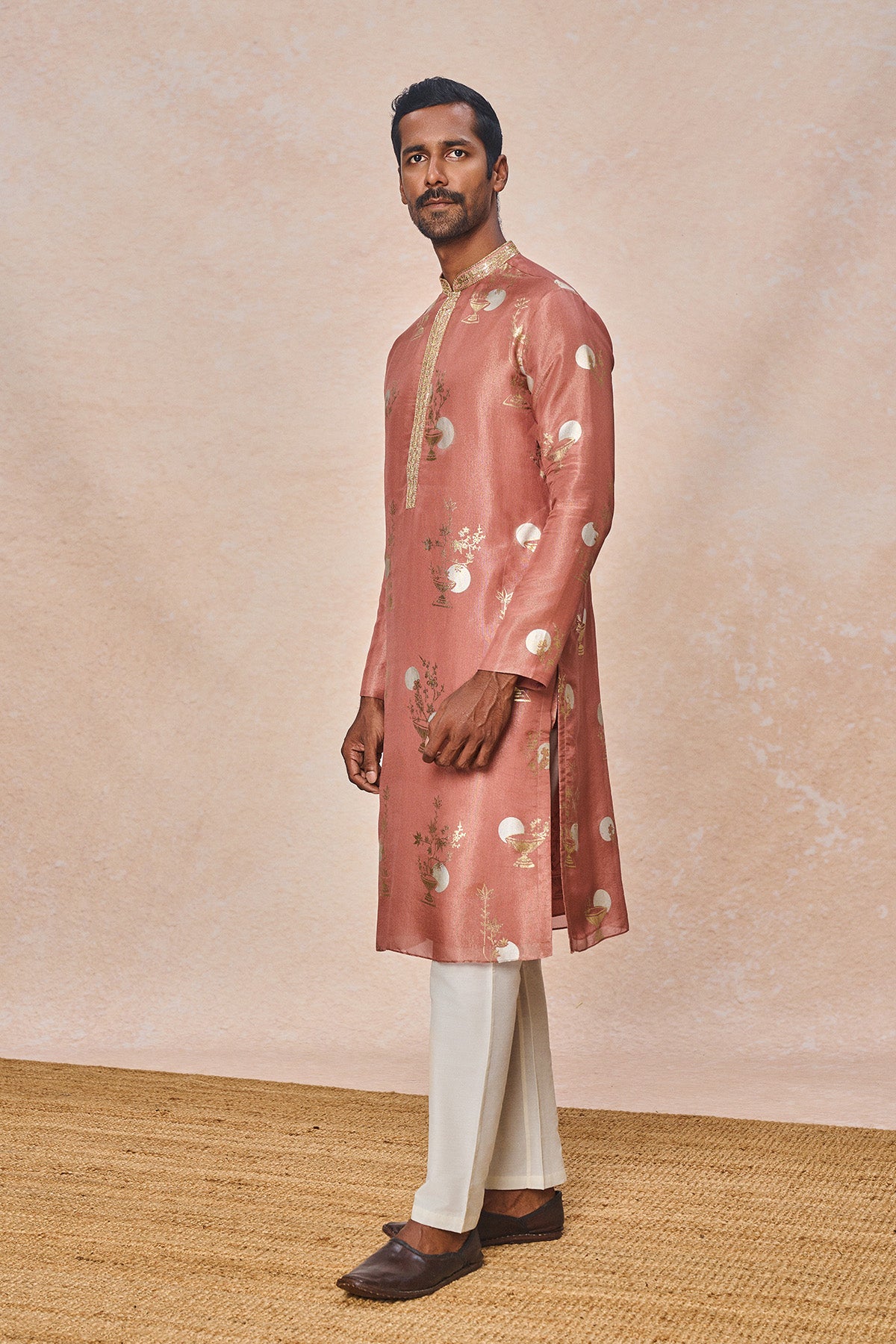 Mauve Moon Garden Kurta Set