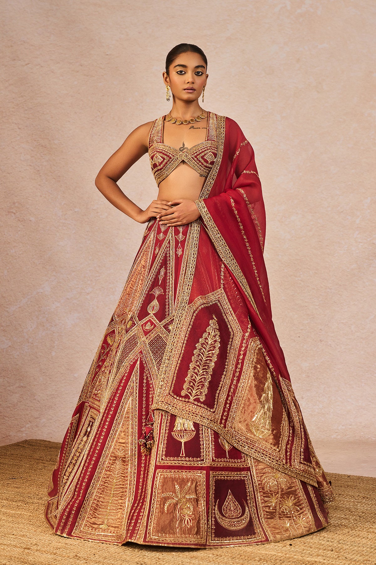 The 'Tenu Takdi Ravah' Lehenga