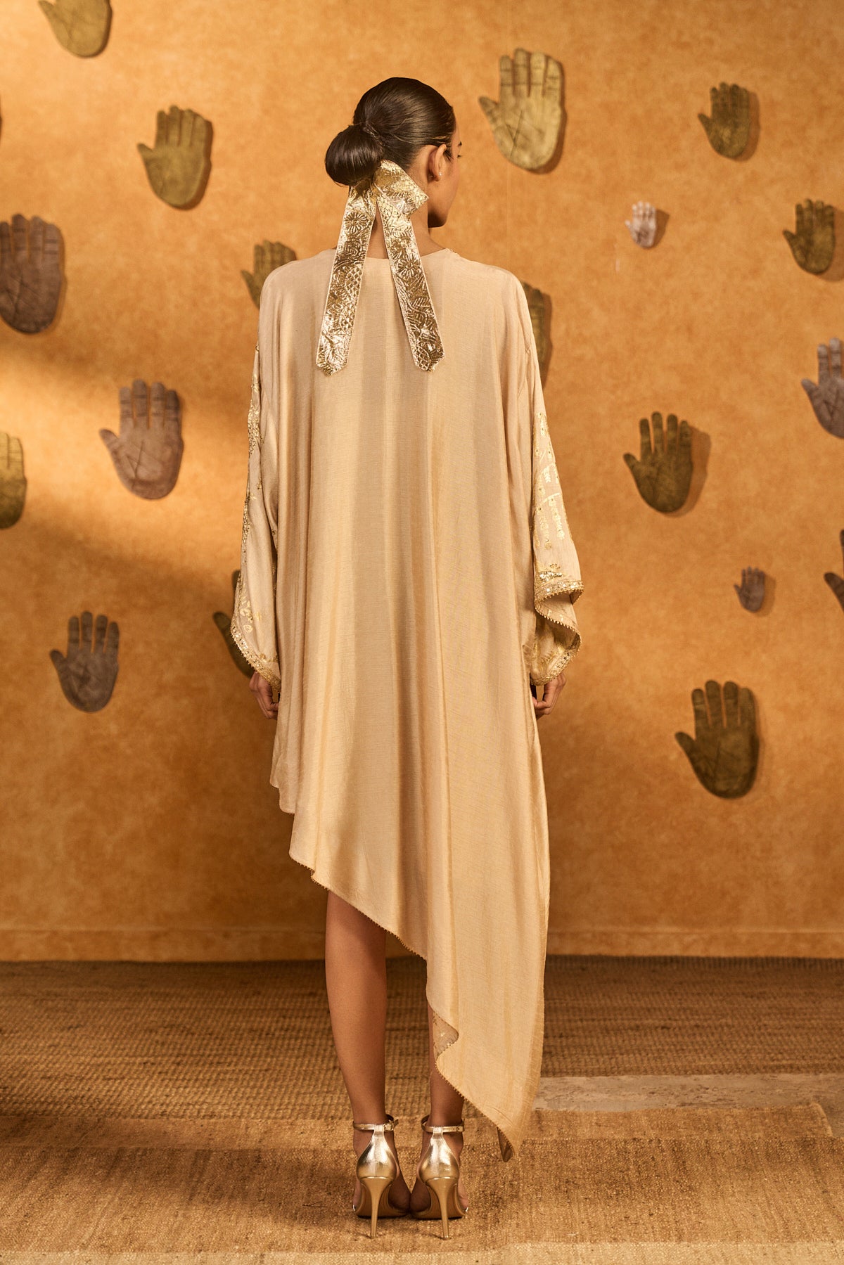 Oatmeal Zen Garden Kaftan
