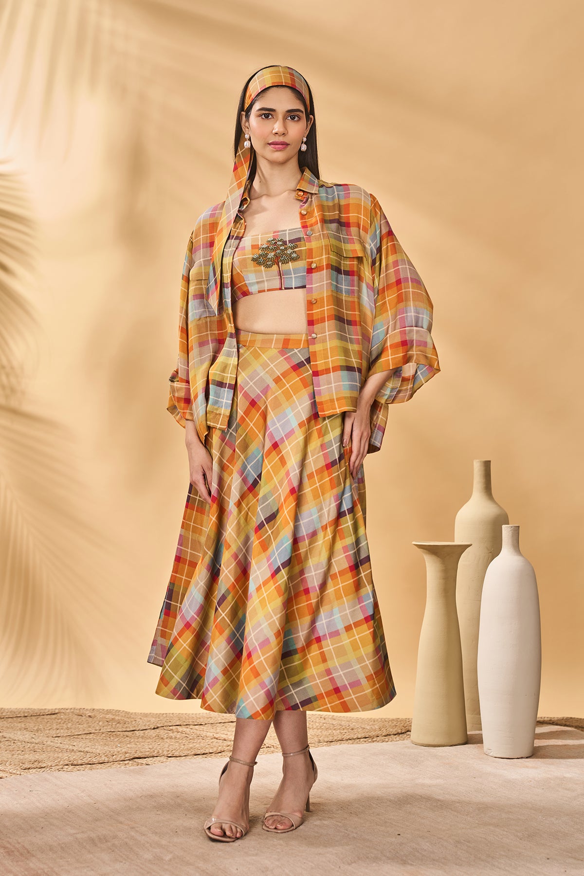 Sundowner Checkered Swing Set