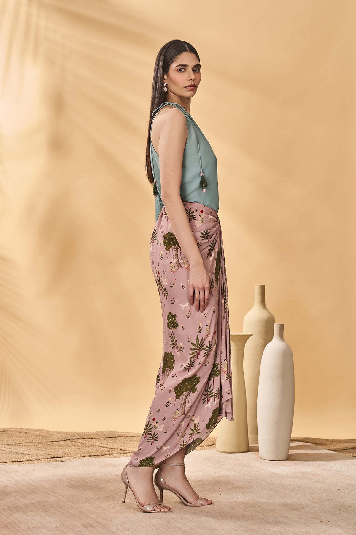 Pink Pirouette Picnic Skirt Set