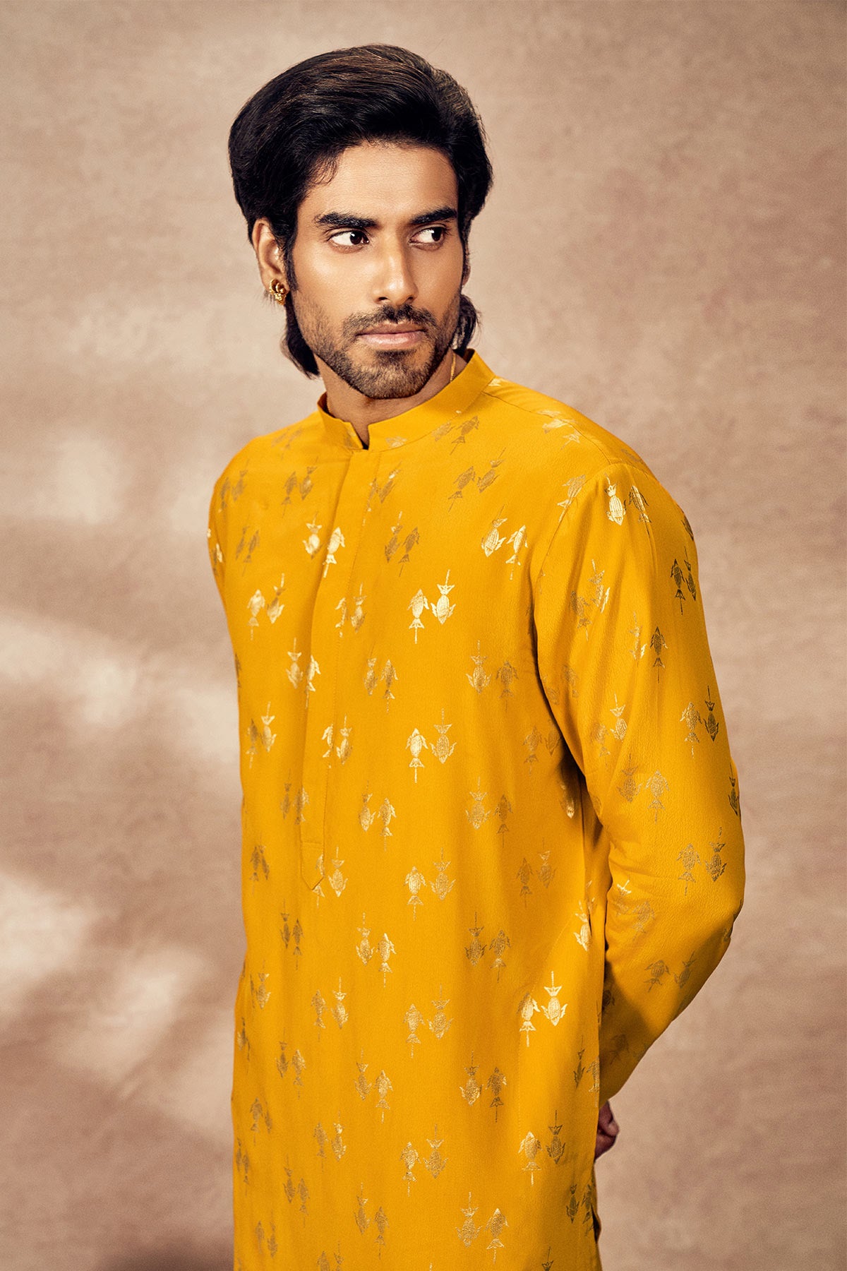 The Yellow Mystic Kurta Set