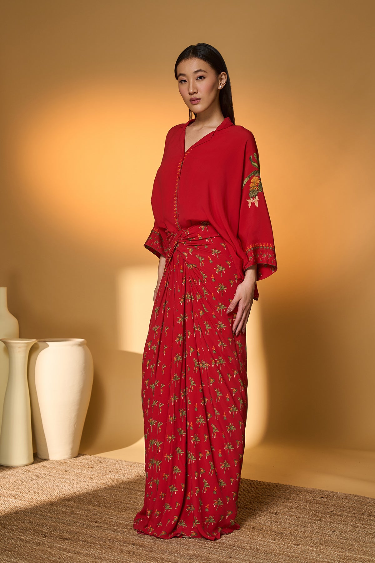 Red Tropical Fusion Set