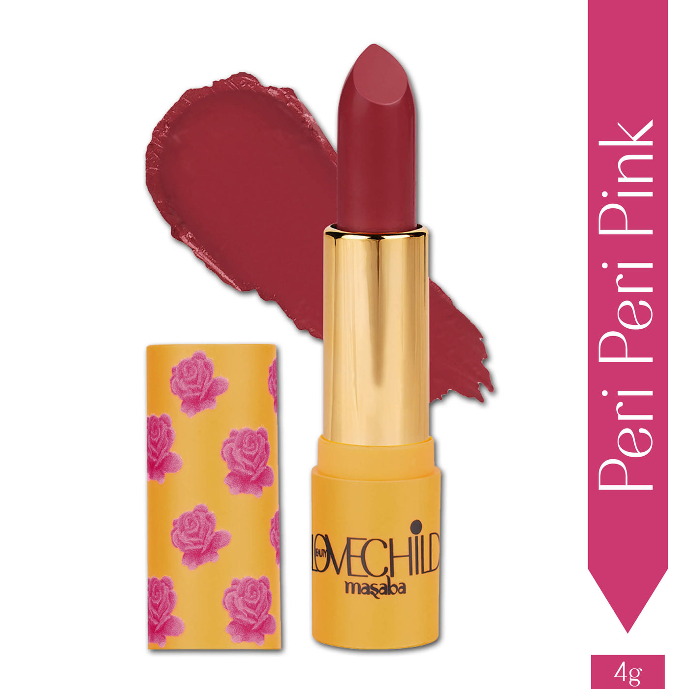 Rani Core Luxe Matte Lipstick  Peri-peri pink