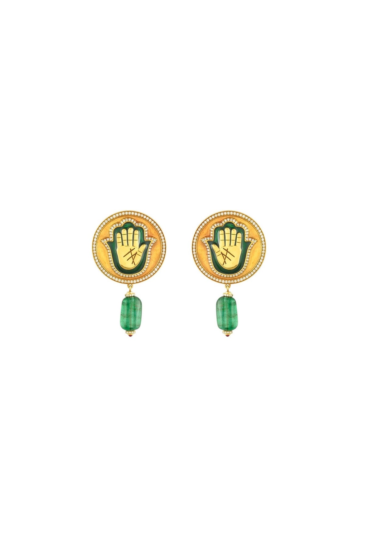 Palm Panna Earrings