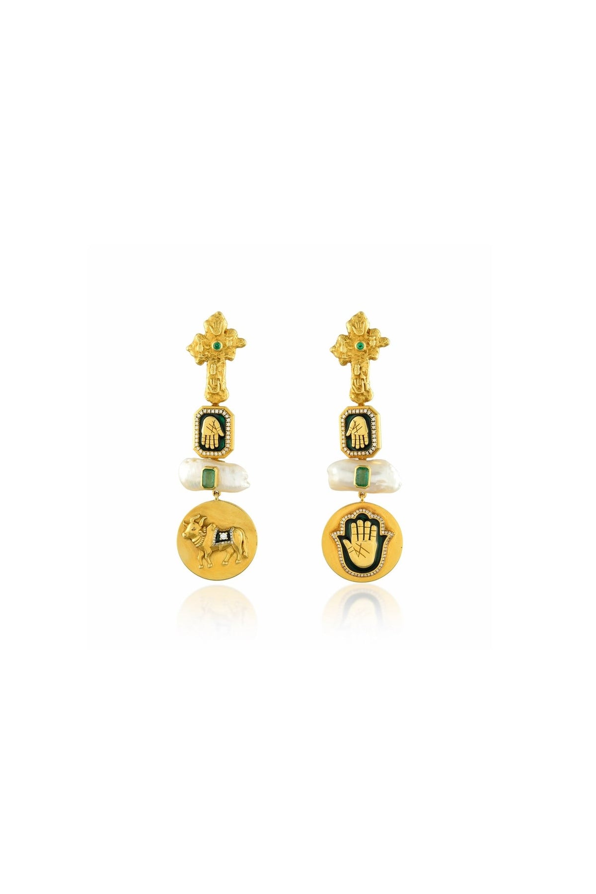 Cross Roads Earrings