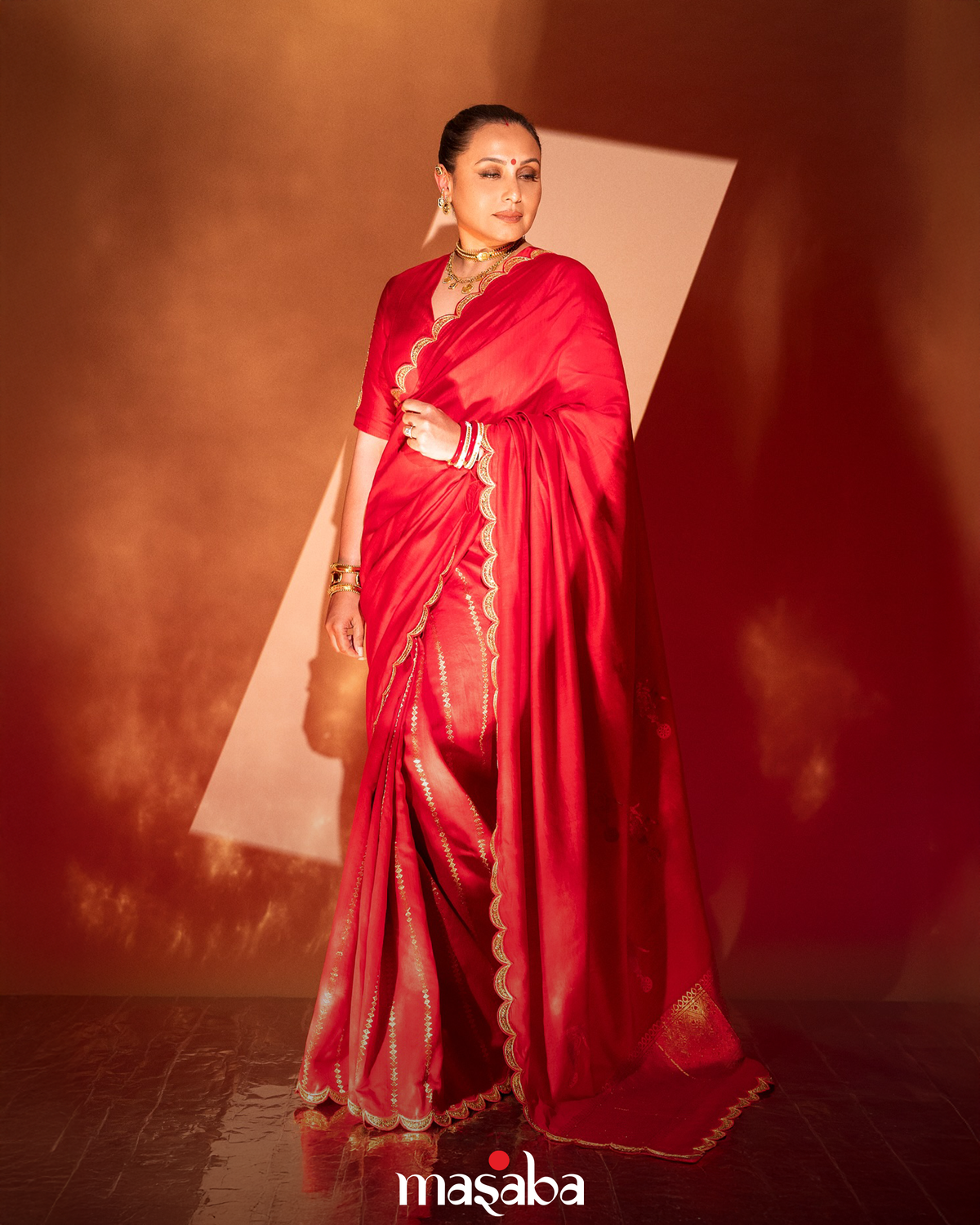 Saba Rani Rani Mukeerji Look – House Of Masaba