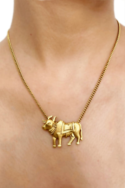 Moo-La-La Gold Plated Necklace