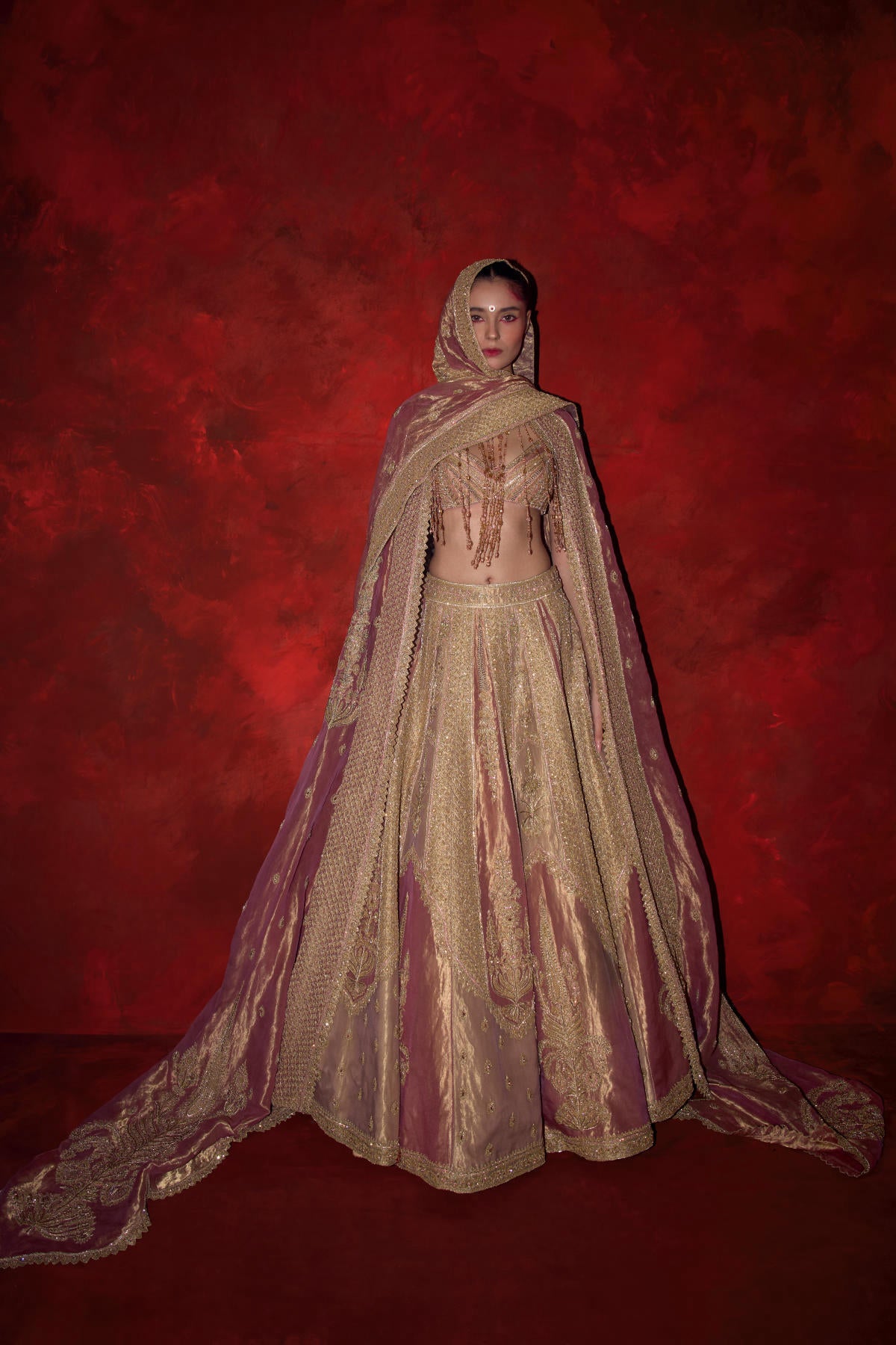‘Gulabi Ishq’ Lehenga