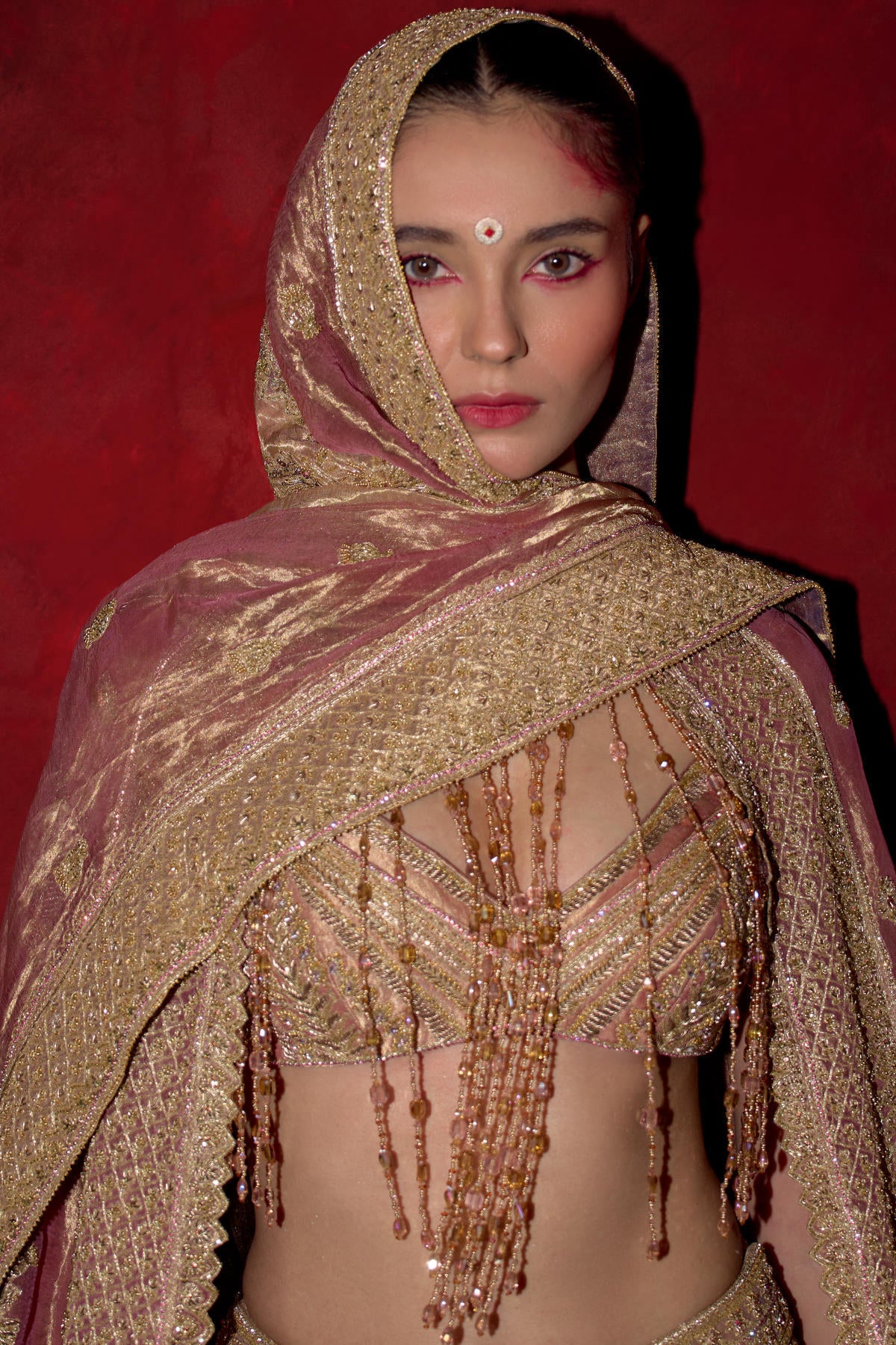 ‘Gulabi Ishq’ Lehenga