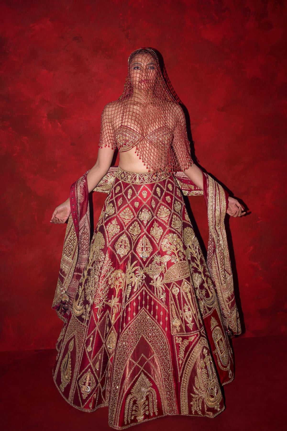 Gustakh Dil' Lehenga