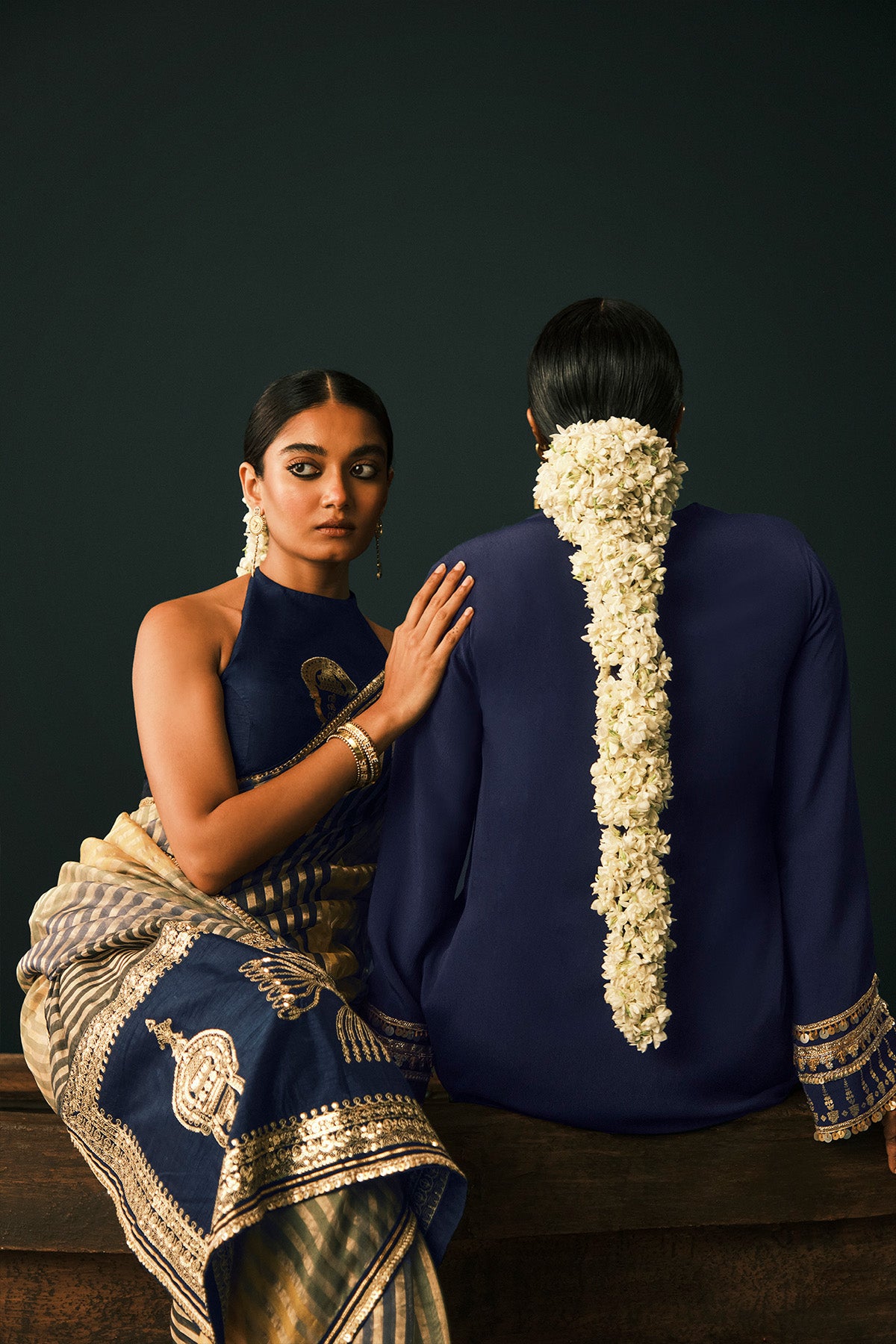 Alleppey Stripe Masque Saree