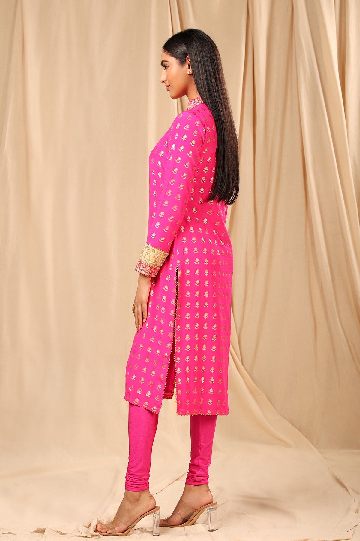 Buy Online Pink Rayaon Straight Kurta for Women & Girls at Best Prices in  Biba India-COREKUR15454SS