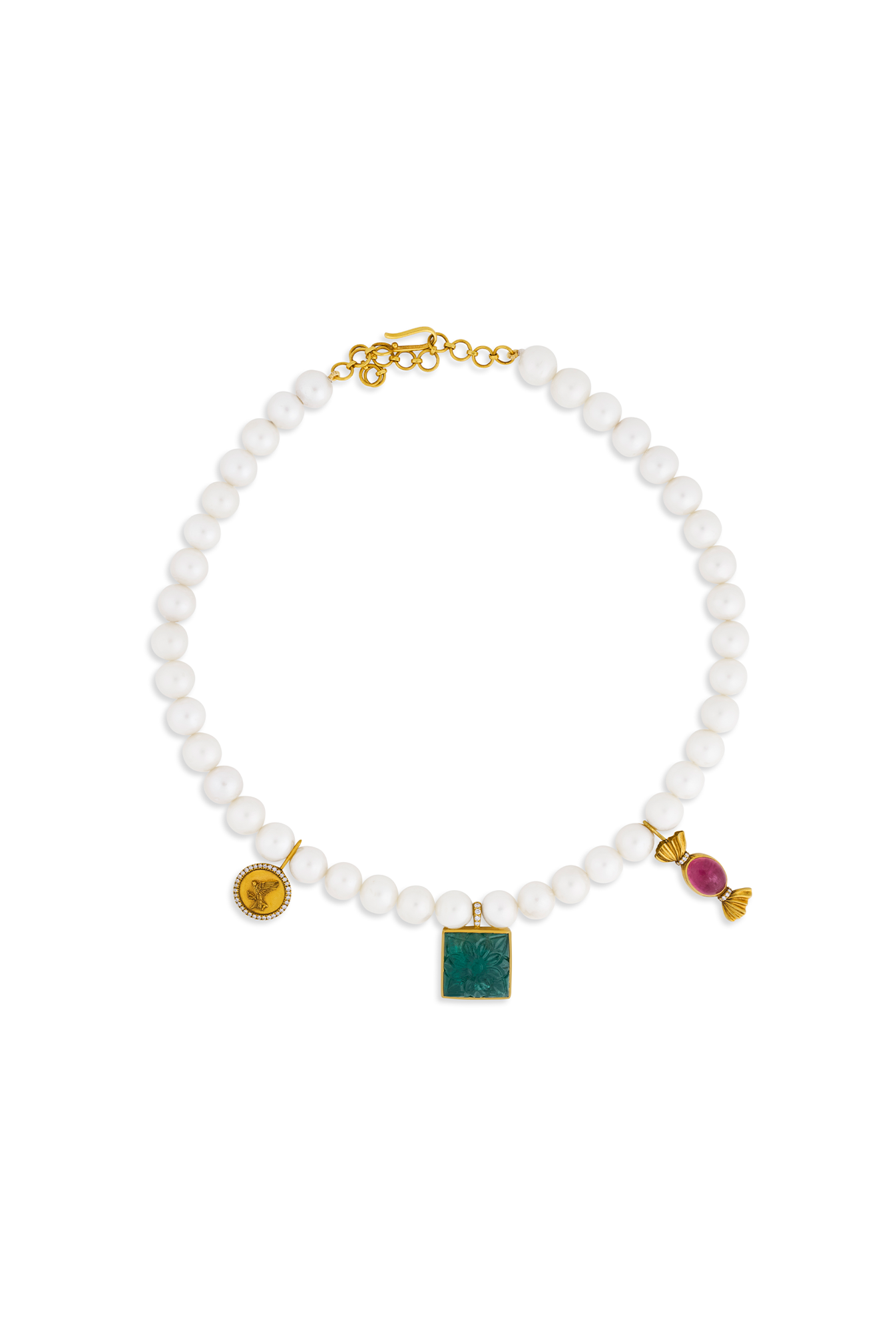 Pearl Pudding Neckpiece