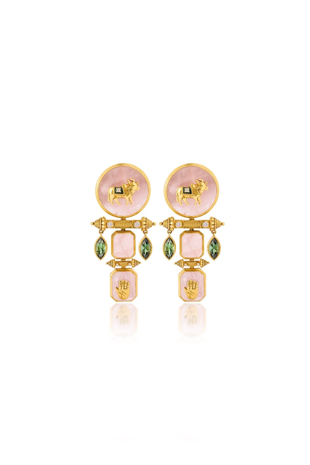 Gulaab Barfi Earrings