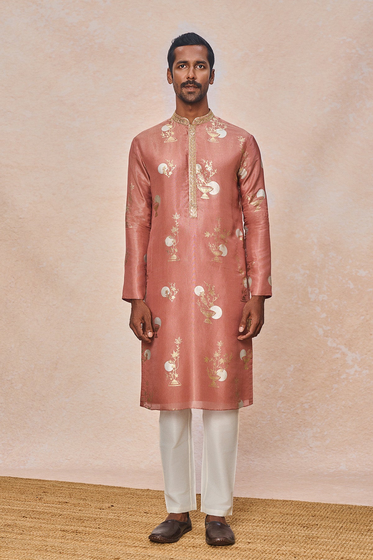 Mauve Moon Garden Kurta Set