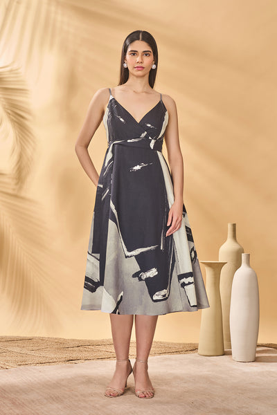 Buy Hidden Gaze Wrap Dress