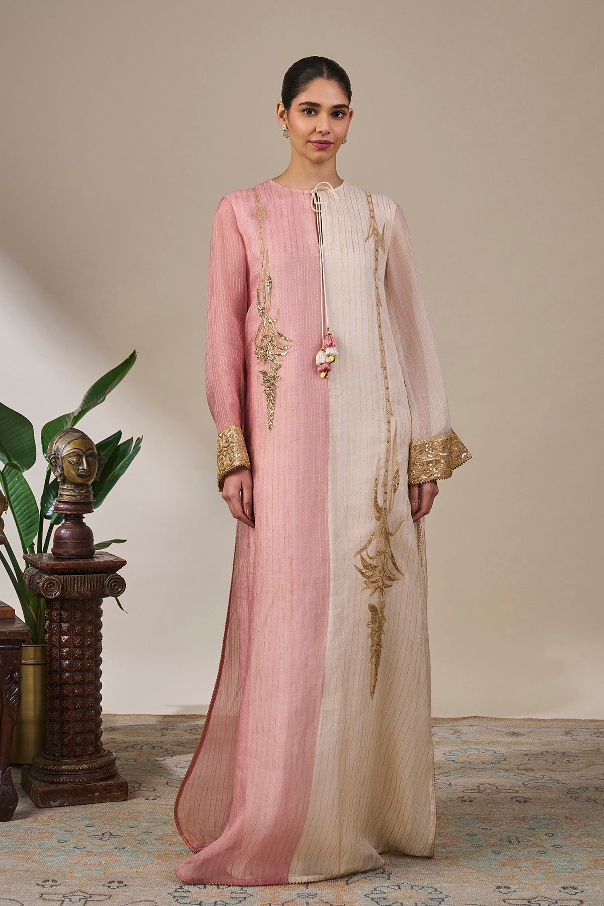 Rose Noor Kaftan Kurta