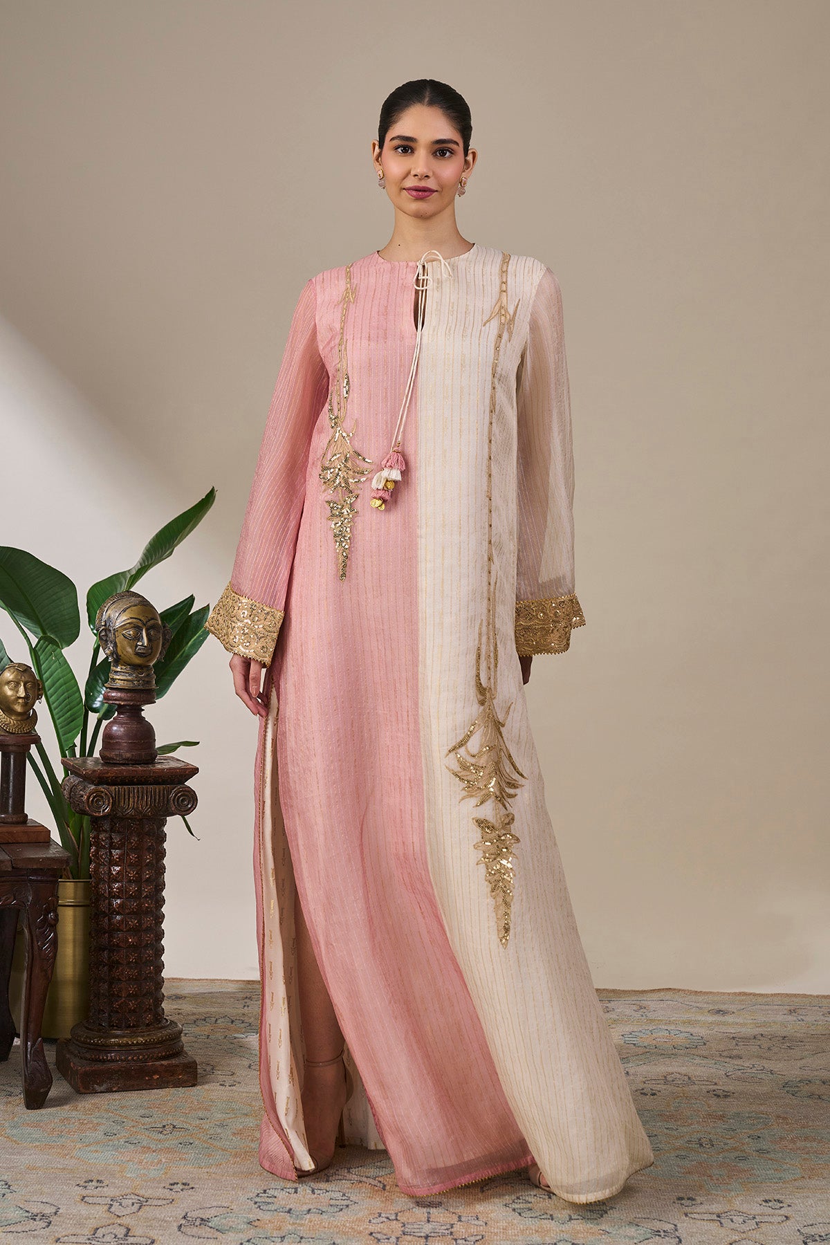 Rose Noor Kaftan Kurta