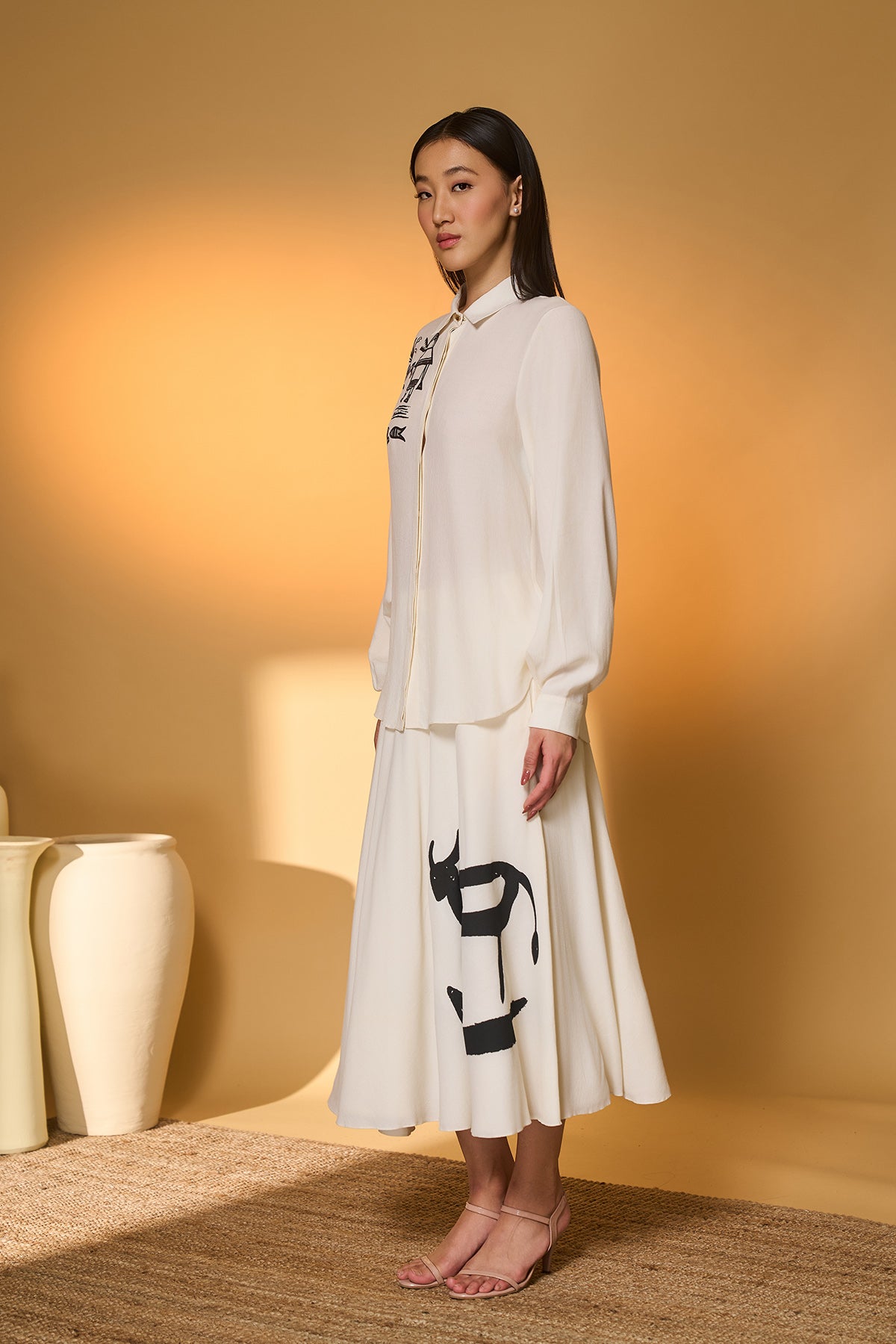 Moo Meadow Skirt Set House Of Masaba Moo Meadow Skirt Set House Of Masaba