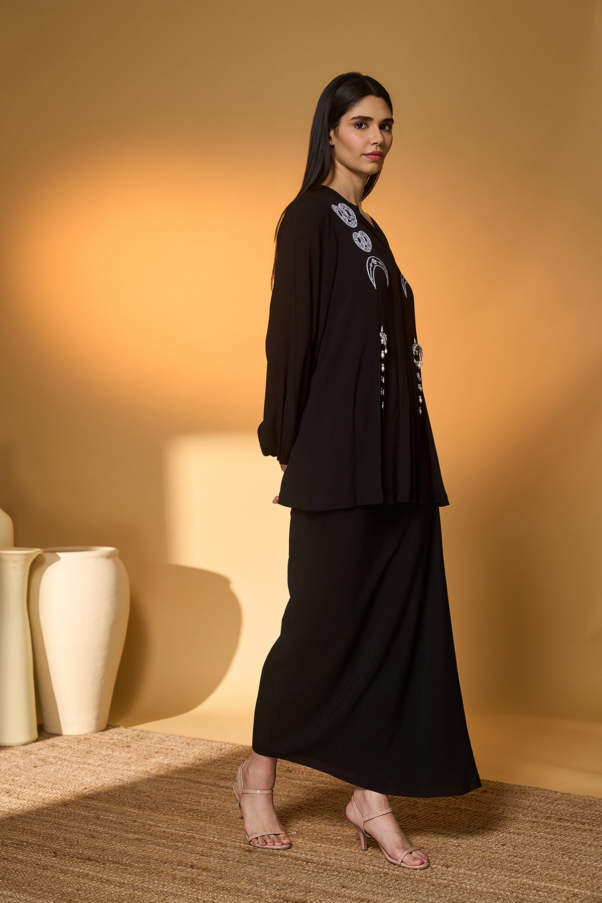 Black Midnight Snack Skirt Set