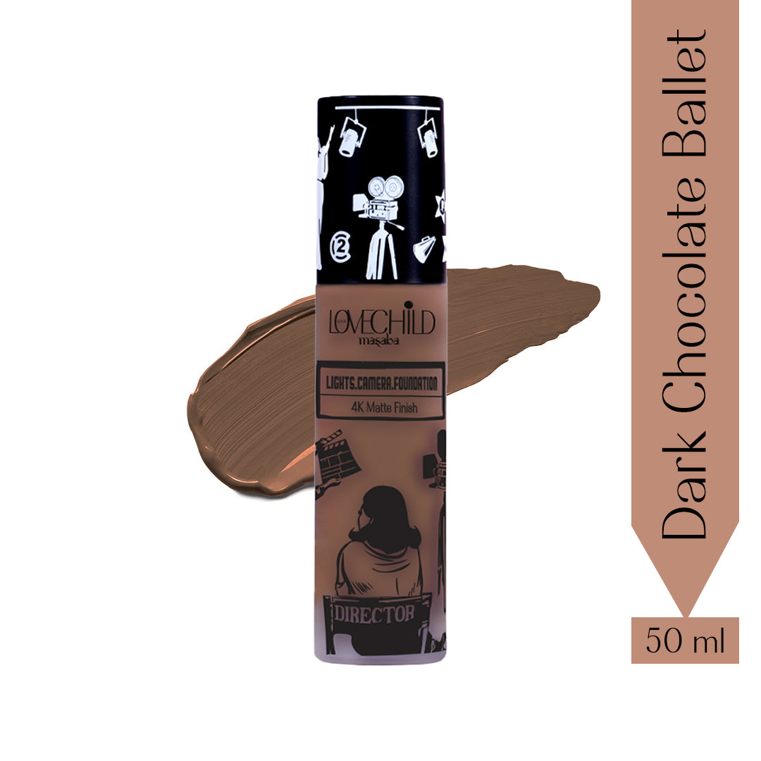 Lights Camera Foundation - Dark Chocolate Ballet