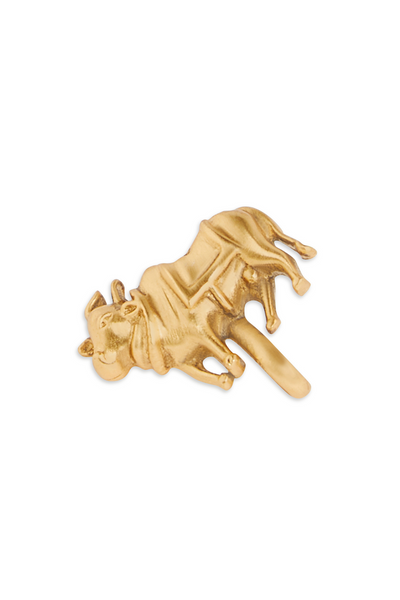 Gold Cow nose pin