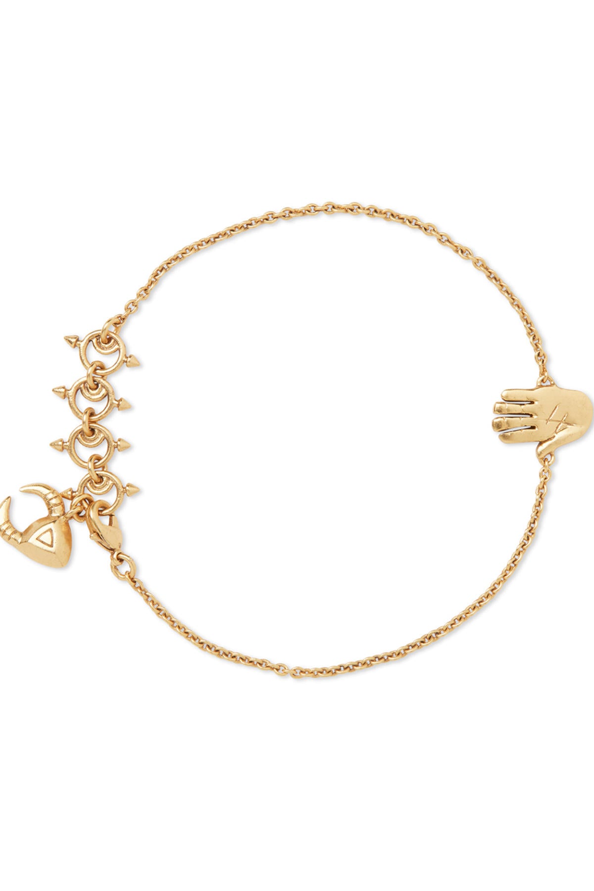 Palm Gold Plated Bracelet