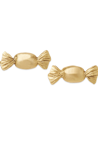 Gold Plated Toffee Stud