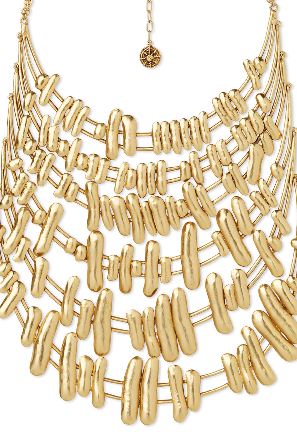 Ivory Coast Layered Gold Plated Necklace